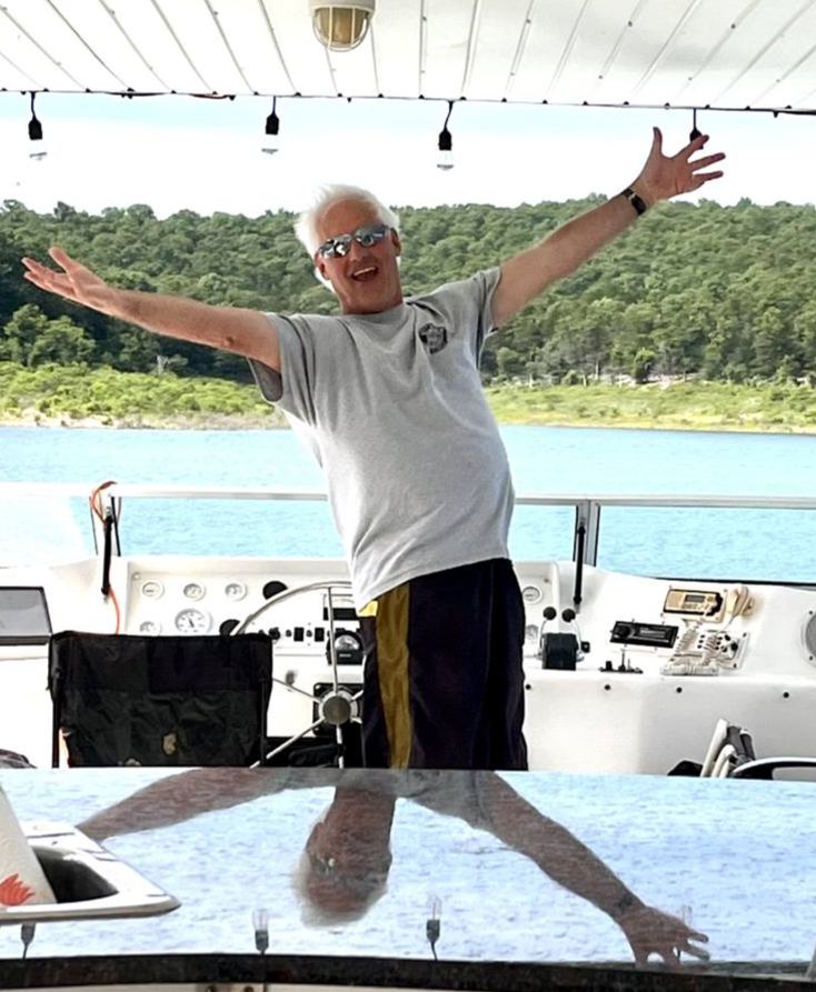 Captain's orders: Keep Moving. Enjoy Yourself!